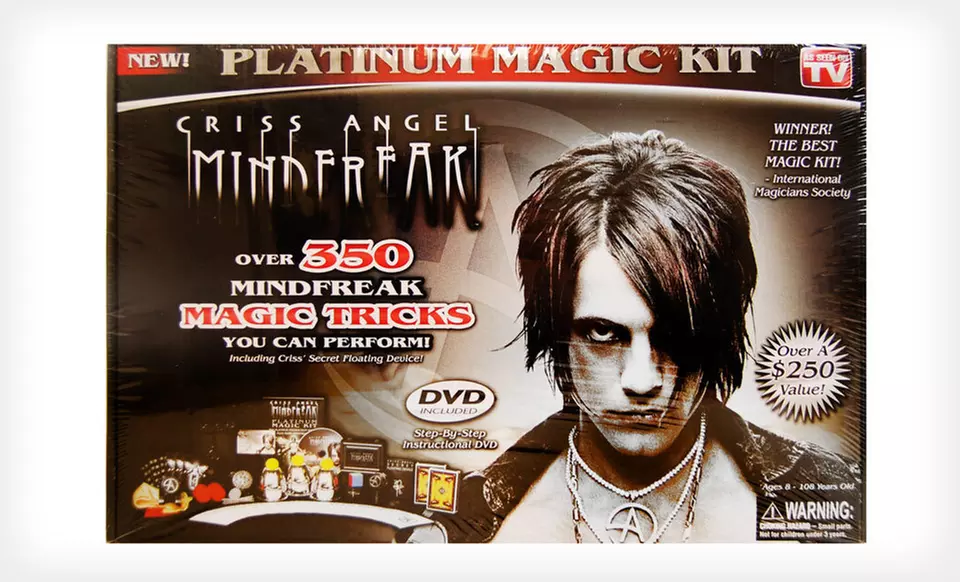 $10.99 for a Criss Angel MindFreak Platinum Magic Set ($29.95 List Price) - Primary Image