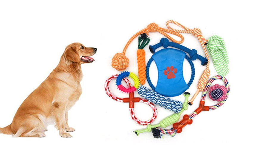 Image 1: Dog Rope Toys Set
