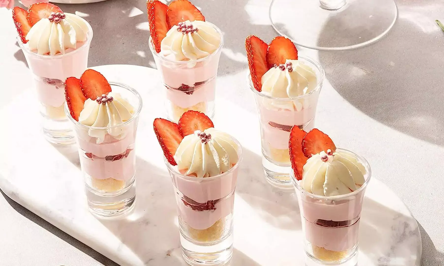 Set 12 o 24 Pezzi bicchieri in vetro per shot e liquori