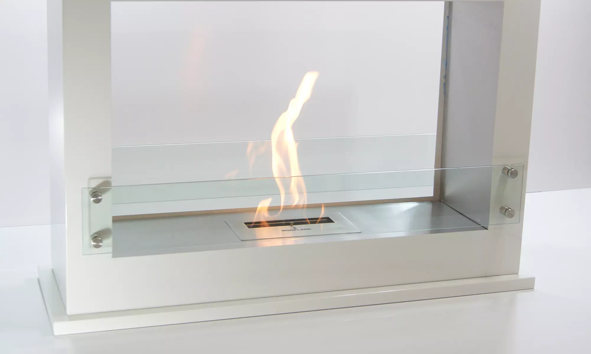 Wall-Mounted or Freestanding Fireplaces from ModFlame (Up to 51% Off). Seven Options Available. - Second Medium