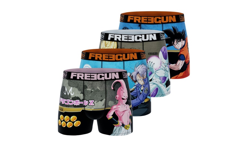 Image 8: Lot de 3 ou 4 boxers Freegun Dragon Ball Z