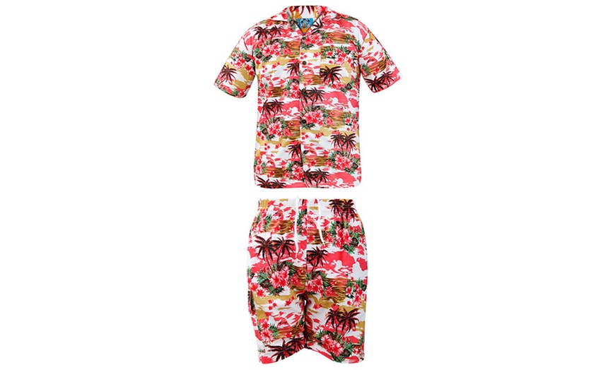 Image 10: Hawaiian Shirts and Shorts