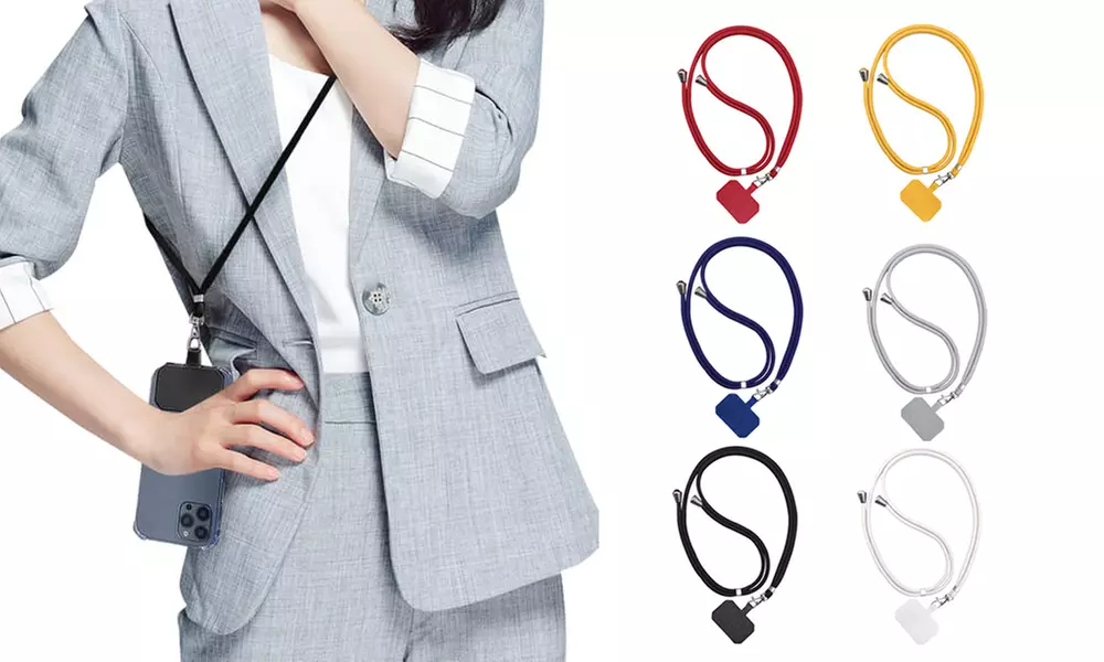 2 o 4 cordones ajustables para colgar el teléfono móvil - Primary Image