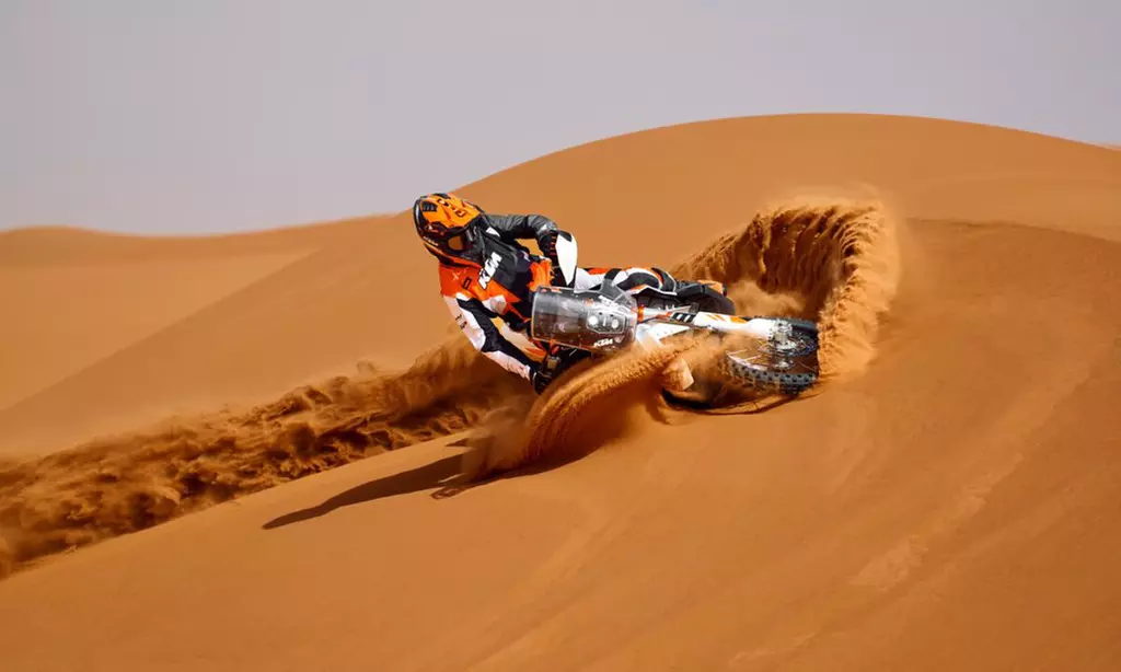 Self-Drive Dirt Bike Adventure in Open Desert