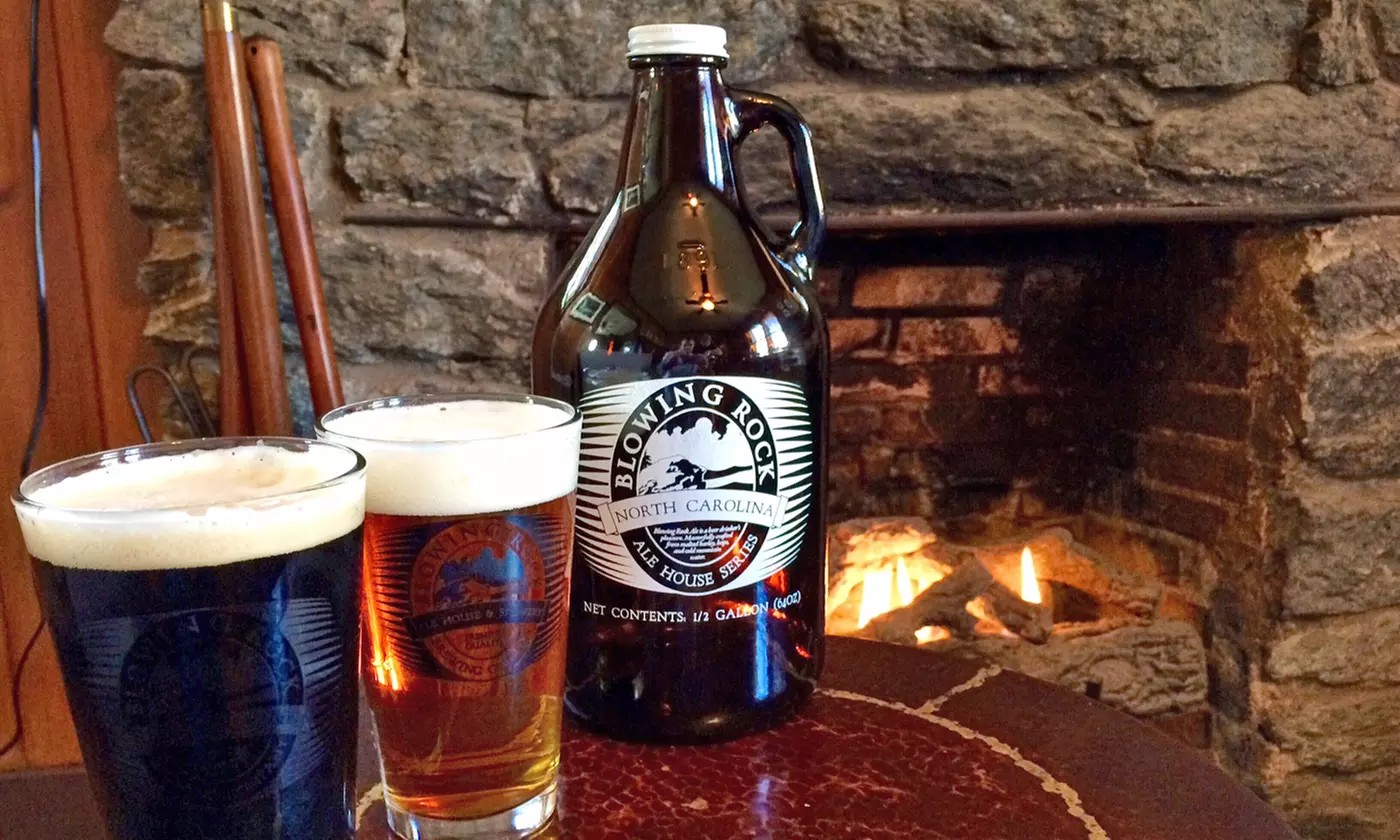 Brewery Package for Two or Four with Beers, Pint Glasses, and Growlers at Blowing Rock Brewing Company - Primary Image