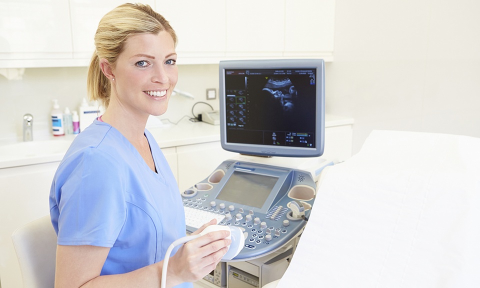 One or Two Parts of  Ultrasound Scan of Abdomen, Pelvis, Breast & More