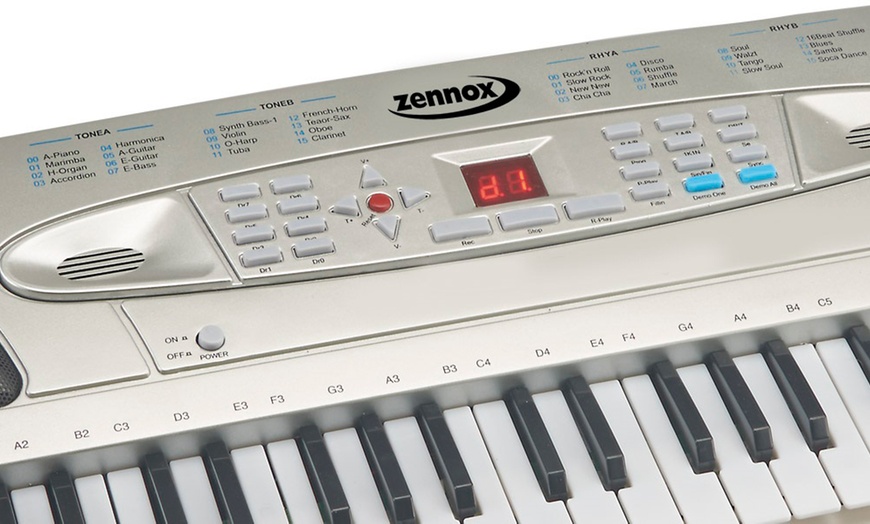 Image 2: 54-Key Electronic Keyboard
