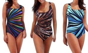 Plus Size One-Piece Swimsuit