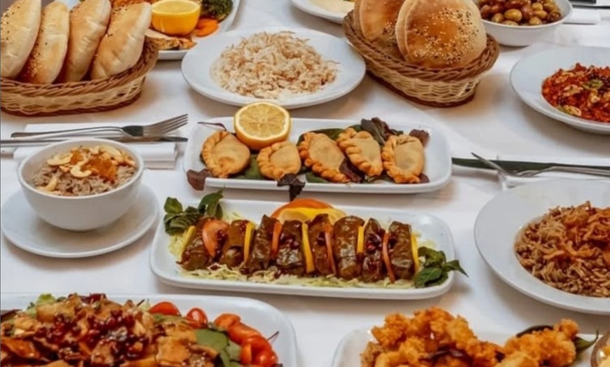 Image 19: 11-Course Lebanese Mezze Tasting Menu with Selected Glass of Wine 