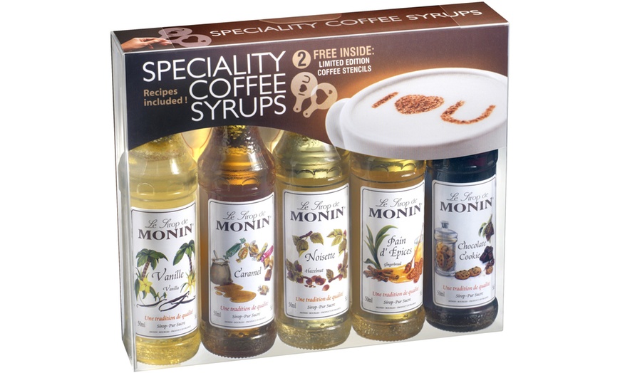 Image 4: Monin Flavoured Syrups Set 50ml