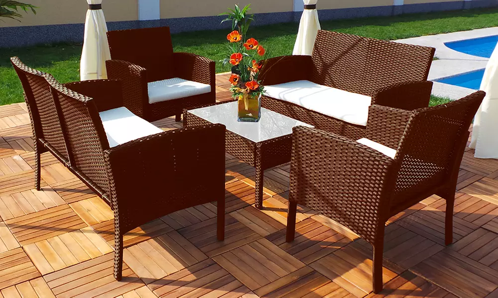 Rattan Lounge Set in Choice of Colour from £169.99 With Free Delivery - Image 4