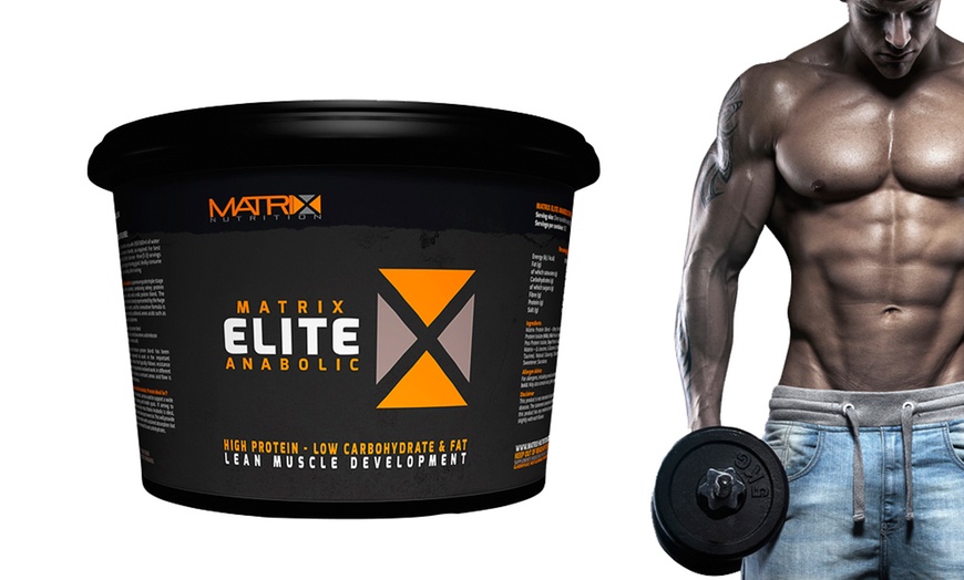 Image 1: Matrix Elite Anabolic Protein