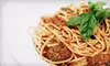 Italian Cuisine at Ragazzi's New York Style Pizzeria and Italian Restaurant (Up to 52% Off). Three Options Available.