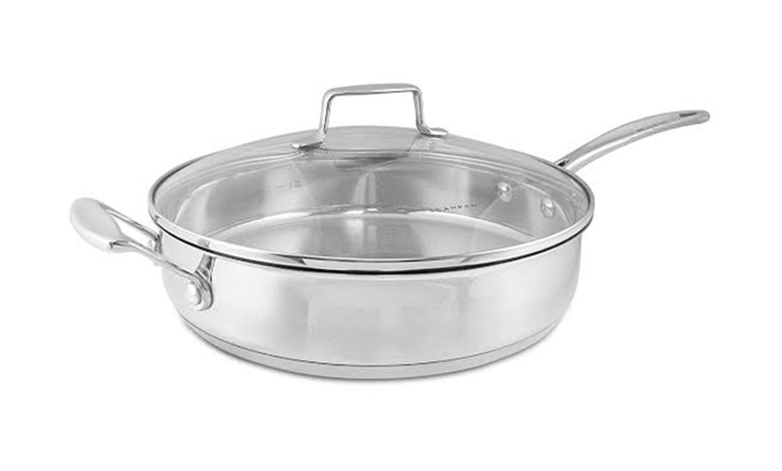 Image 4: Stainless Steel Pot 12-Piece Set 