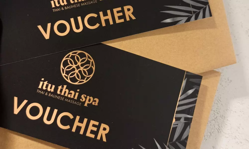 Orientalne masaże dla 1 osoby albo pary lub voucher do Itu Thai Spa