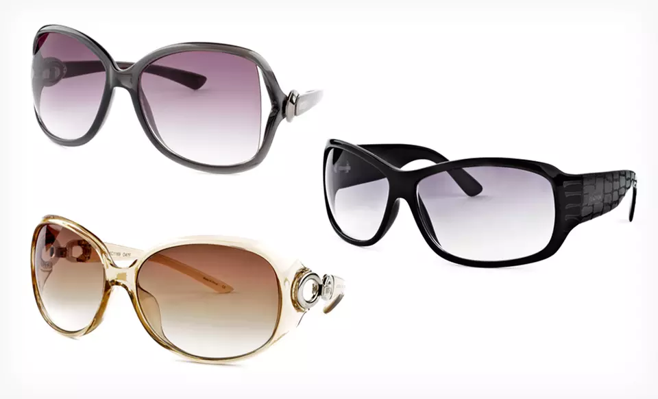 $18.99 for Kenneth Cole Women's Sunglasses ($75 List Price). Multiple Options Available. Free Shipping and Returns. - Primary Image