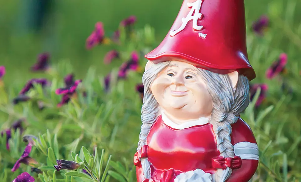 NCAA Cheerleader Garden Gnome - Primary Image