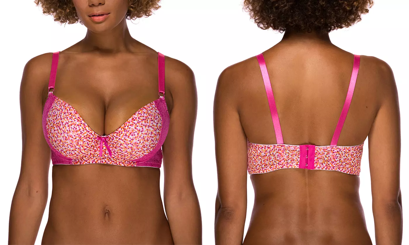 Sociology Full-Figure D-Cup Bras (6-Pack) (Size 40D) - Second Medium