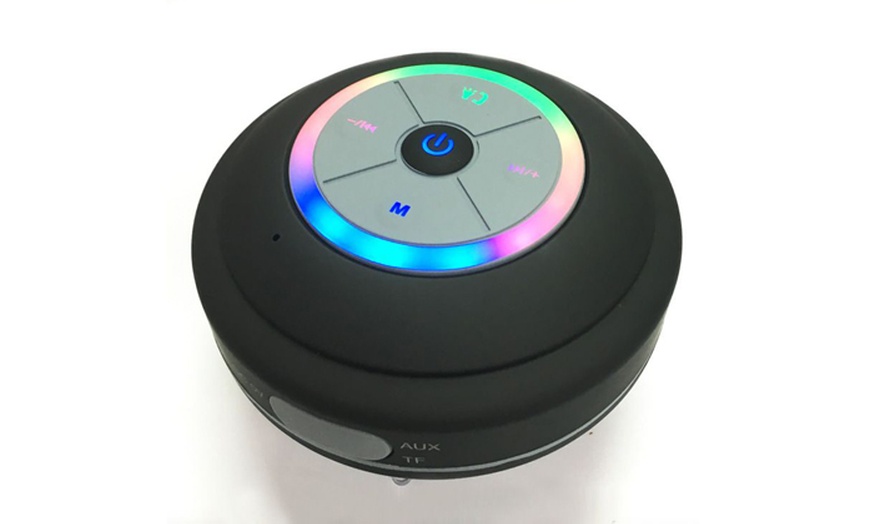 Image 3: LED Speaker with FM Radio