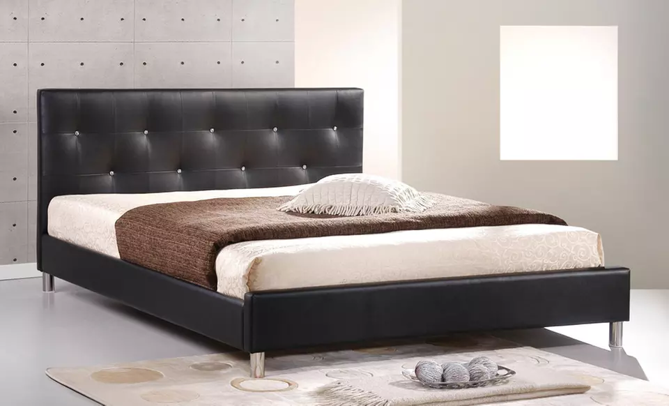 Upholstered Platform Bed Frames in Full or Queen Sizes from $249.99–$279.99. - Second Medium