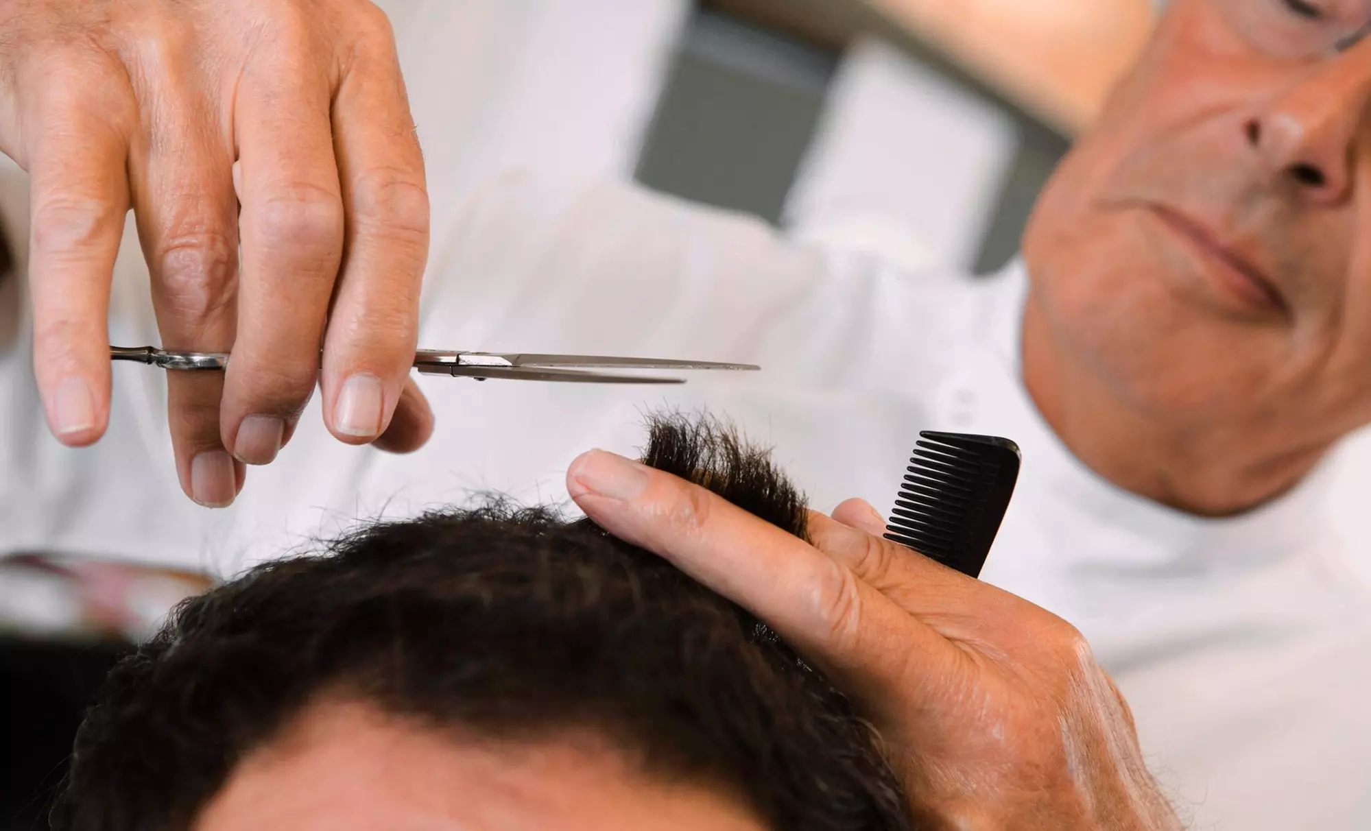 A Men's Haircut and Shave from Next Level Barbershop (52% Off) - Primary Image