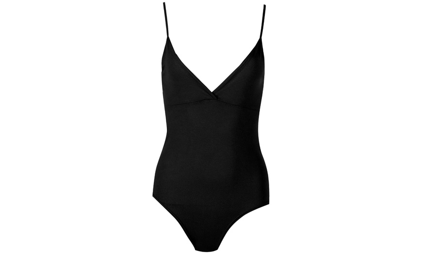 Image 7: Oops Strappy Leotard Bodysuit