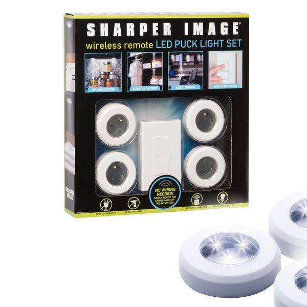 sharper image puck lights