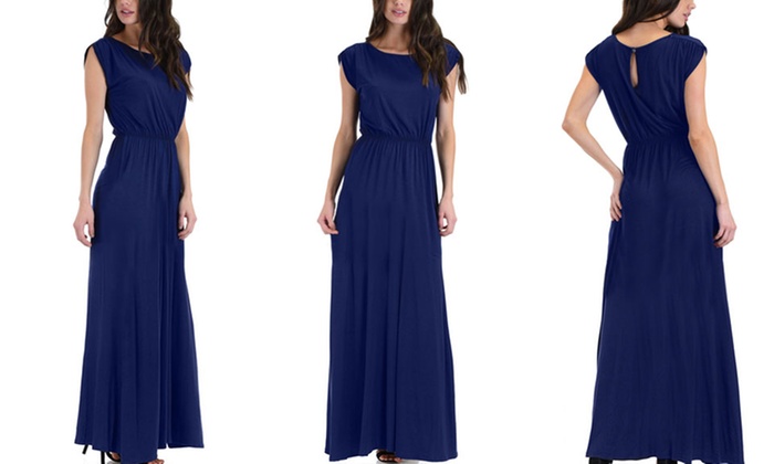 Lyss Loo White Tropical Timeless Maxi Dress. Available In Plus Sizes.