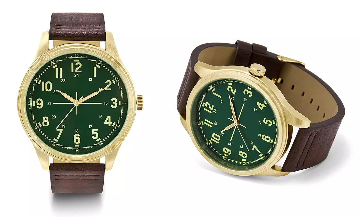 Oak & Rush Men's 4021 Casual Watches | Groupon Exclusive - Second Medium
