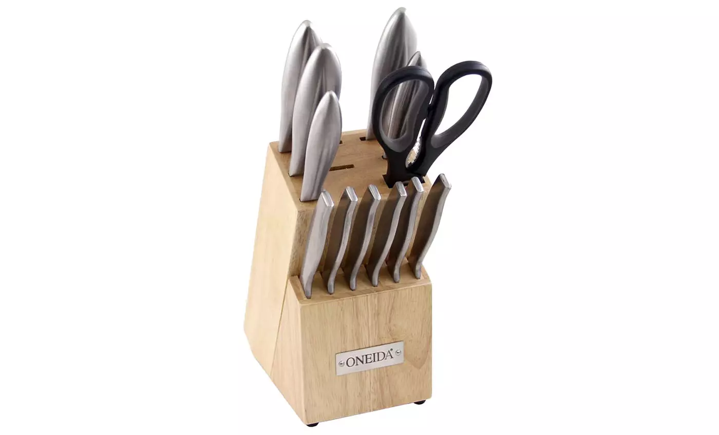 Oneida 13-Piece Cutlery Set with Knife Block from $44.99–$49.99 - Second Medium