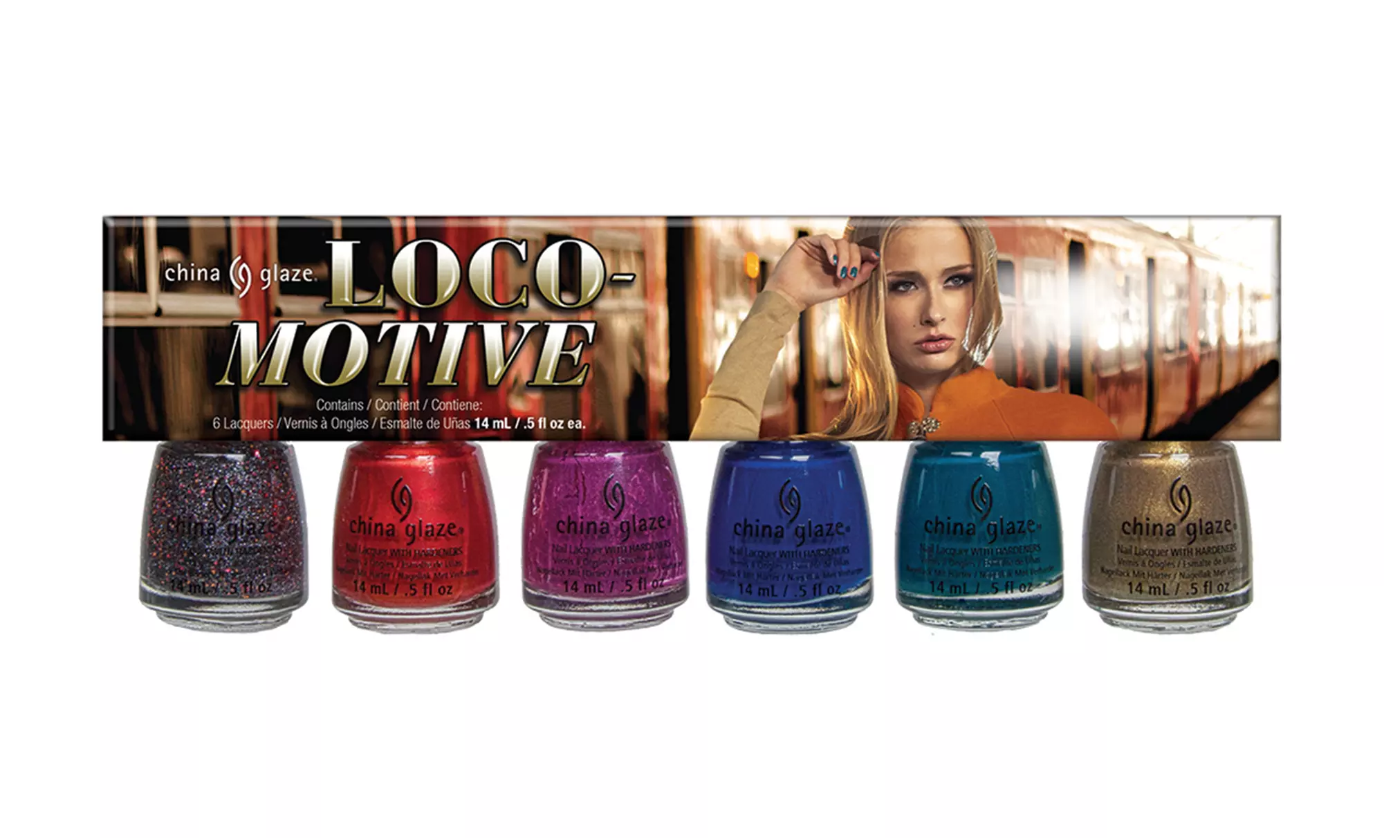 Fall Collection Loco-Motive Glaze 6-Piece Nail Polish Collection - Primary Image