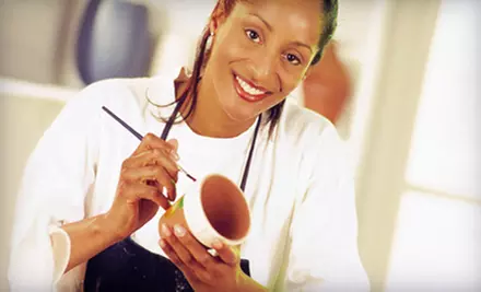 Pottery-Painting Class for Two or Four at Paint It Up Pottery Studio (Up to 56% Off) - Primary Image