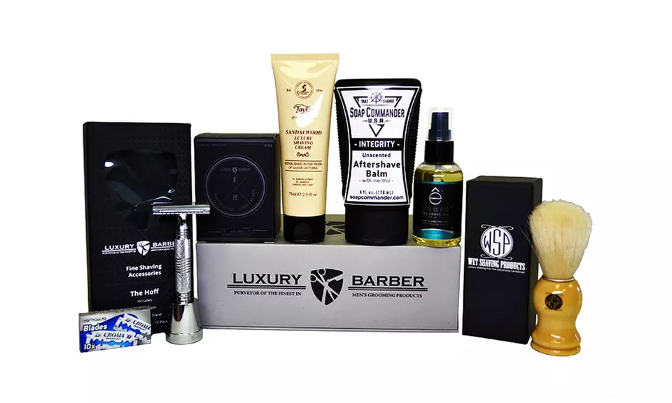 Luxury Barber Shaving and Grooming Kits - Second Medium