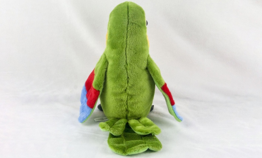 Image 7: Talking Parrot Plush Toy