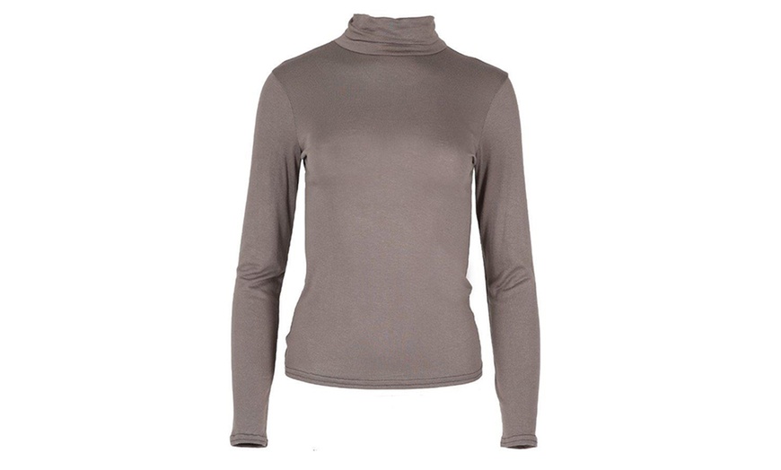 Image 7: 2-Pack of Ladies' Roll Neck Tops