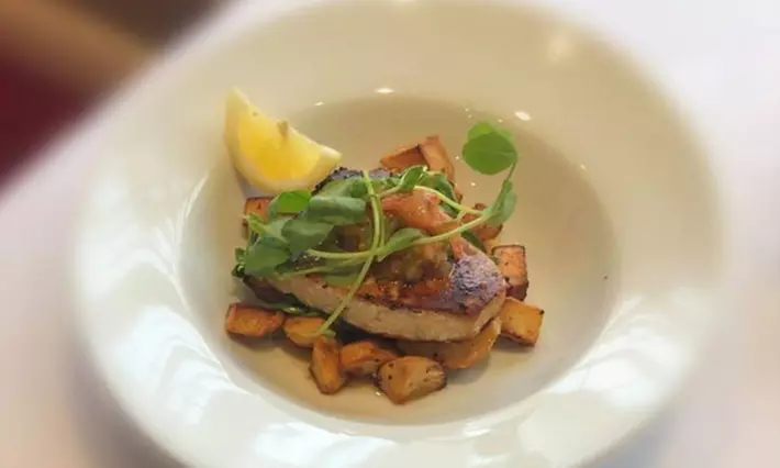 Two-Course Meal w/ Wine at Ostler Restaurant at the Borough Arms Hotel