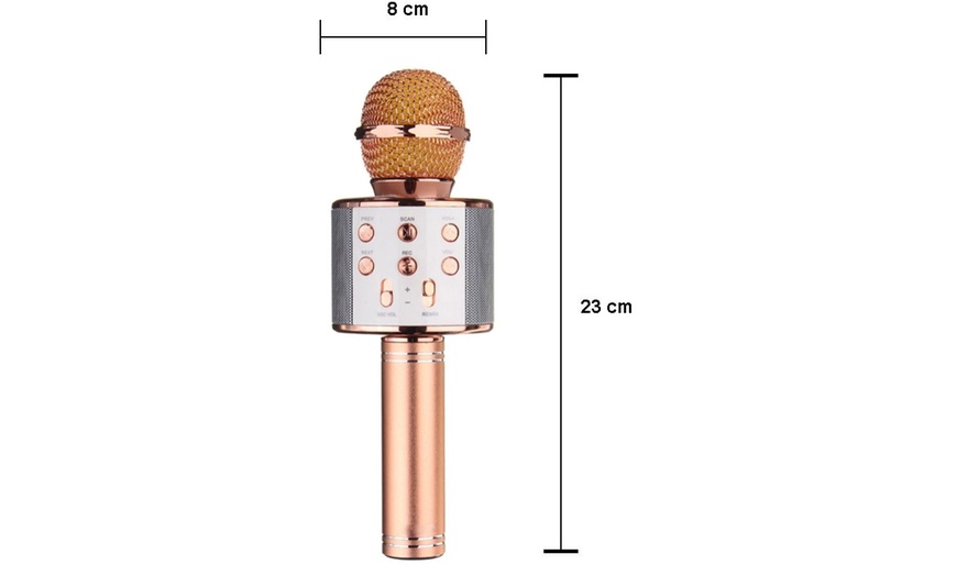 Image 6: Multifunctionele karaokemicrofoon in geschenkverpakking