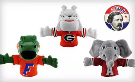 $15 for a National Sports Bleacher Creature Mascot Hand Puppet ($21.99 List Price). 25 Teams Available. Free Shipping. - Primary Image