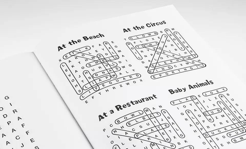 $11.99 for a Set of Six “My First Puzzles” Word-Puzzle Books ($23.99 List Price). - Second Medium