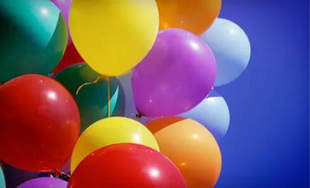 Balloon-in-a-Box Bouquet or $20 for $40 Worth of Balloons from Balloons N More - Primary Image