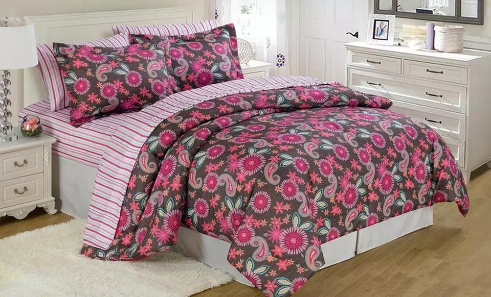 U.S. Polo Assn. Bed in a Bag with Sheets (Up to 39% Off). Multiple Styles Available. Free Shipping and Returns. - Primary Image