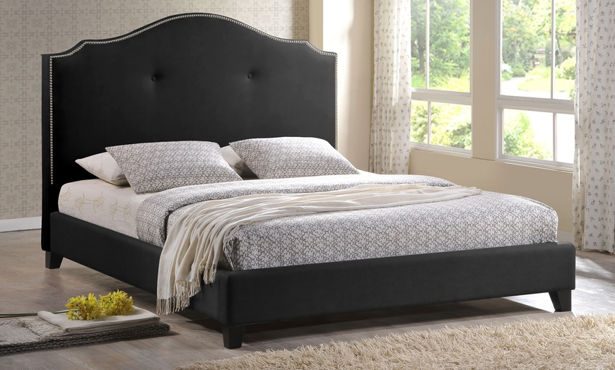 Platform Bed with Headboard | Groupon Goods