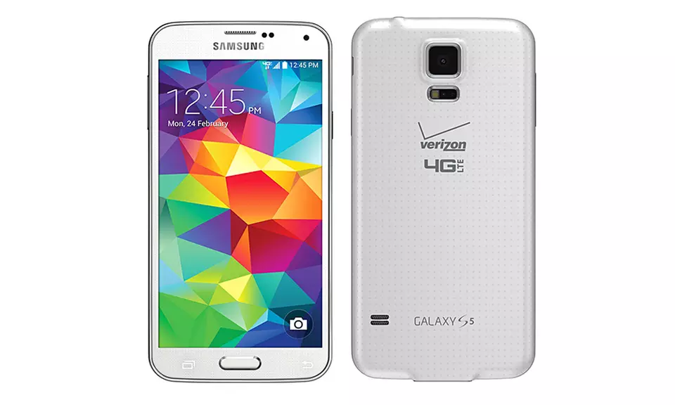 Samsung Galaxy S5 16GB 4G LTE Smartphone for Verizon (GSM Unlocked) (Refurbished) - Second Medium