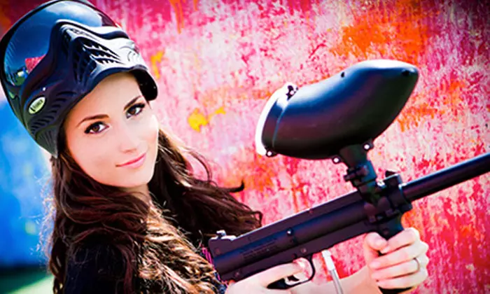 All-Day Paintball Package with Equipment Rental for 1, 4, 6, 8, or 12 from Paintballtickets.com (Up to 86% Off) - Primary Image