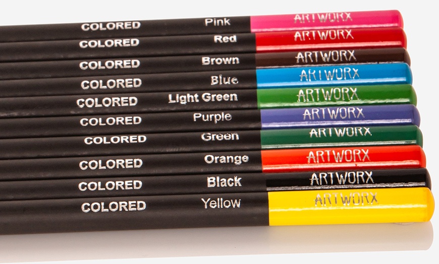 Image 5: 50-Piece Artist's Pencil Set