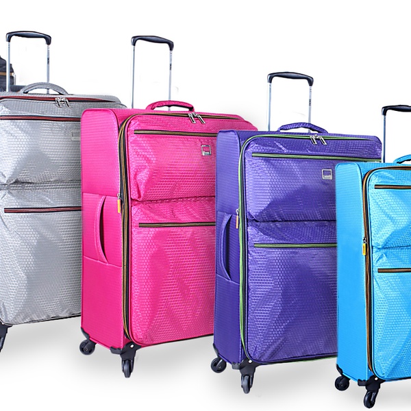 lucas pink luggage