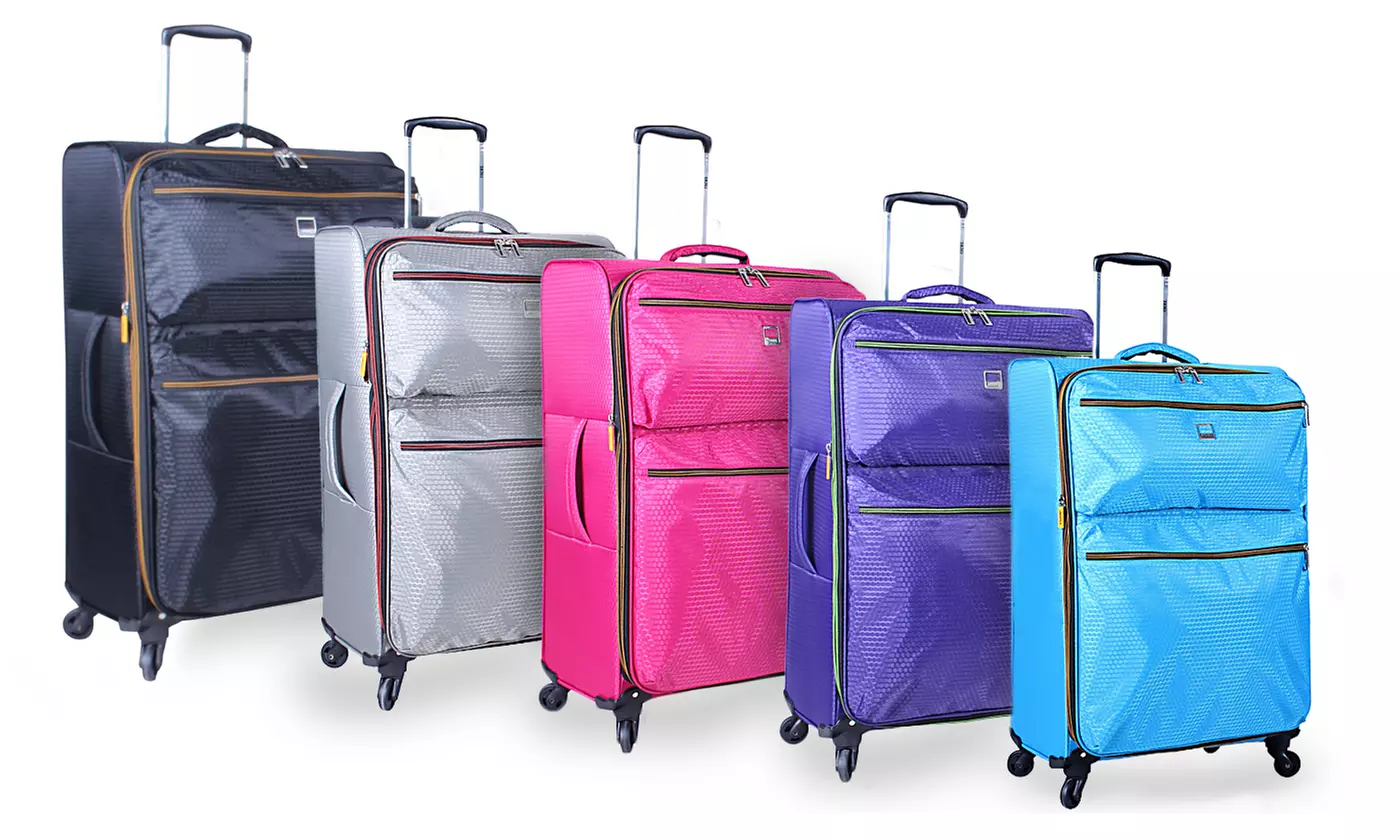 Lucas Luggage Pink Lucas 22 Inch Carry On Luggage Discount