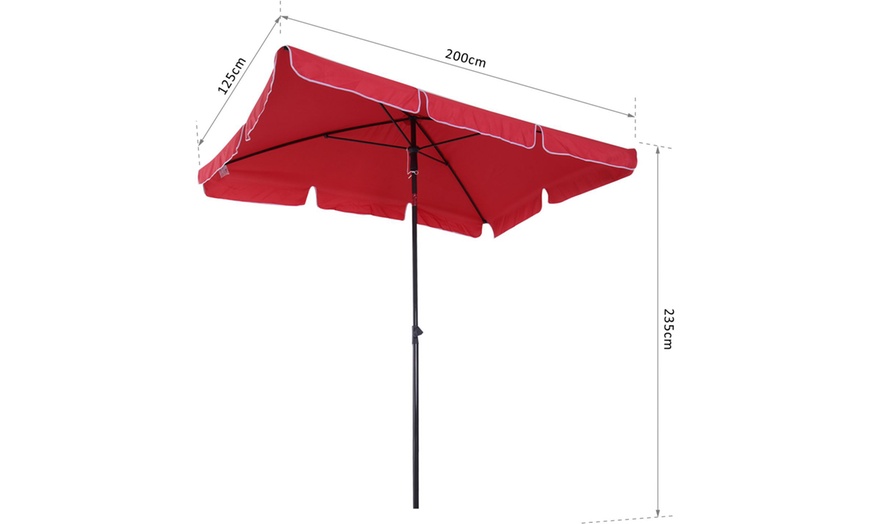 Image 11: Outsunny Outdoor Parasol