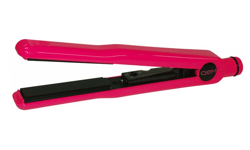 Gem professional hair outlet straightener