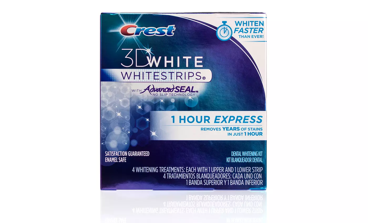 1-Hour Express Crest 3D Whitestrips - Primary Image
